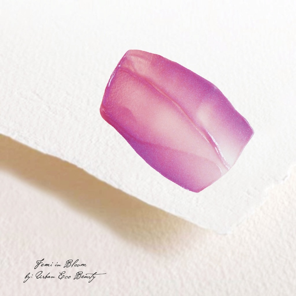 Purple Berry Grape Sheer Tint Organic Lip Gloss Plumper Treatment - Picture 7 of 16